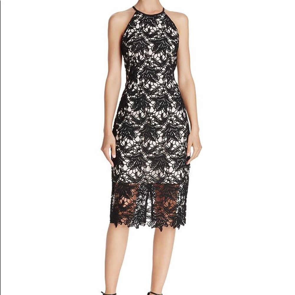 NWT keepsake the label true love lace halter dress Small cocktail wedding guest